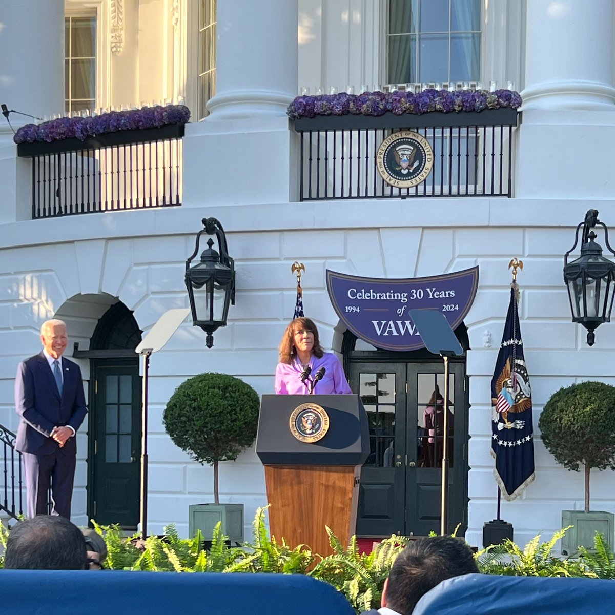 Survivor Justice Action (@sj_action) on Twitter photo We were honored to be at the White House this evening commemorating the 30th anniversary of the Violence Against Women Act (VAWA). Our very own, <a href="/ruthmglenn/">Ruth Glenn (she/hers) #survivorspeaks</a>, President of SJA, had the honor of introducing President Joe Biden, a long standing champion for survivors. We were honored to be at the White House this evening commemorating the 30th anniversary of the Violence Against Women Act (VAWA). Our very own, <a href="/ruthmglenn/">Ruth Glenn (she/hers) #survivorspeaks</a>, President of SJA, had the honor of introducing President Joe Biden, a long standing champion for survivors.