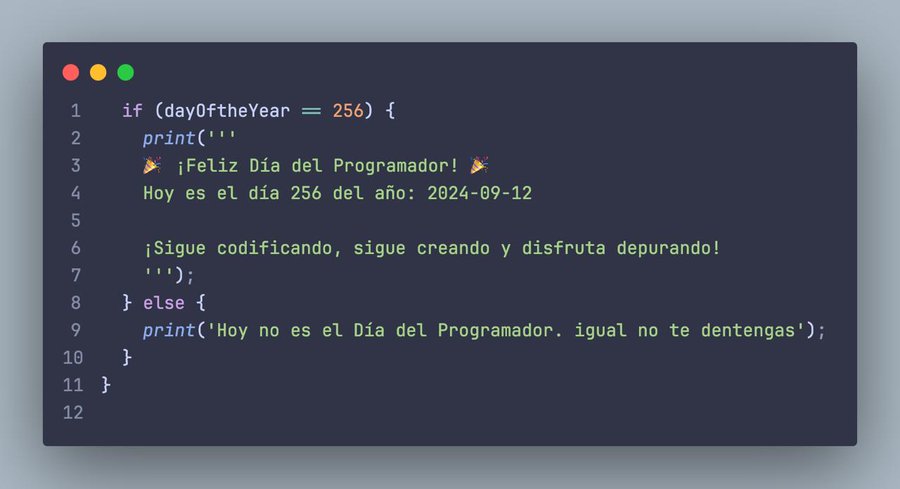 soyabrahamdev's tweet photo. ¡Feliz día a todos los programador@s!
#DiaDelProgramador #ProgrammersDay https://t.co/MlXZL8FotR