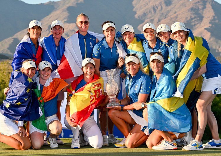 Wishing Suzann and Team Europe all the luck in the world!! 
Tee time 12:05 - working from home advised : )  
❤🇪🇺🏆🇪🇺🏆🇪🇺🏆🇪🇺🏆🇪🇺🏆🇪🇺🏆🇪🇺❤
 <a href="/SolheimCupEuro/">Solheim Cup Team Europe</a> <a href="/RyderCupEurope/">Ryder Cup Europe</a>