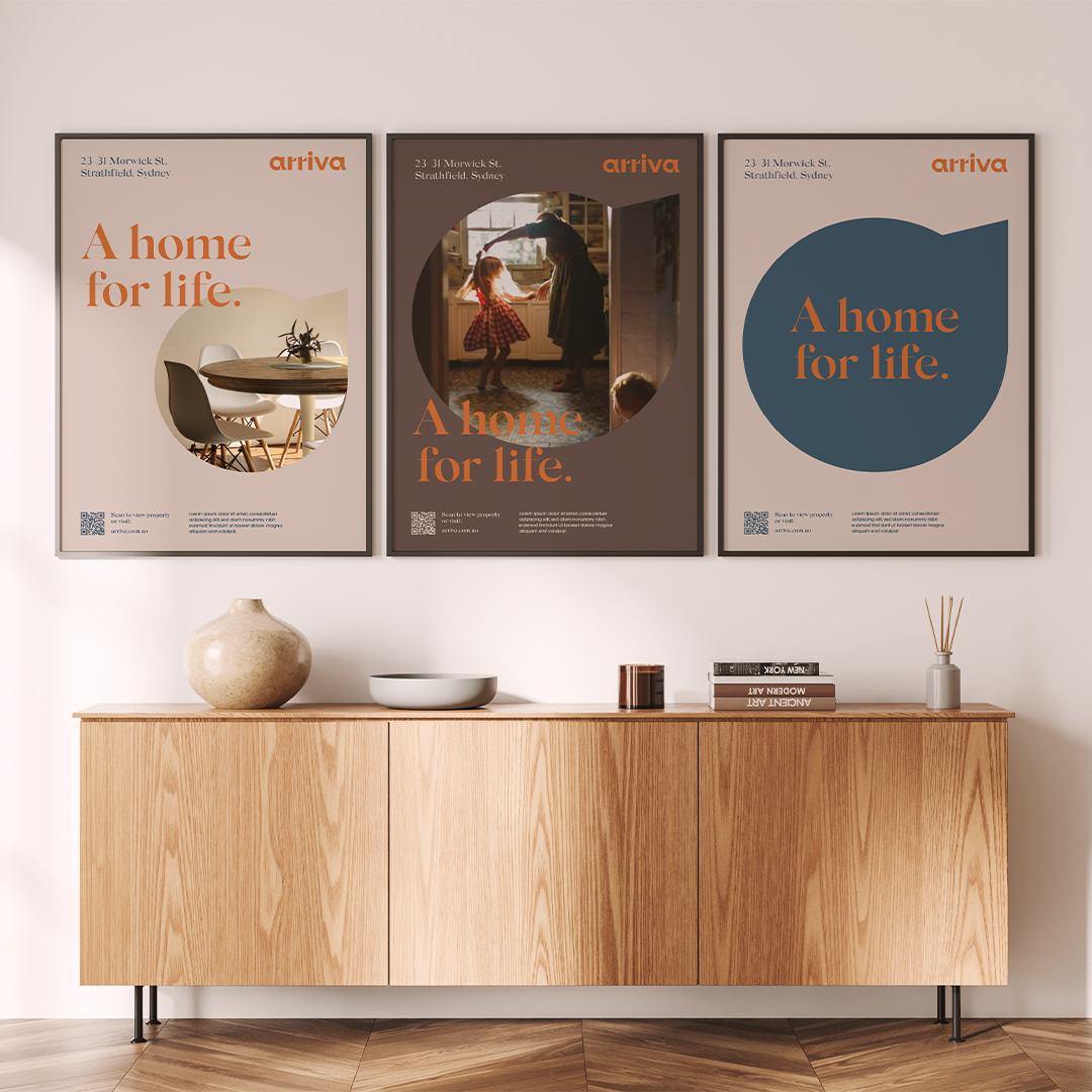 uberbrand's tweet image. With growing demand for long-term rentals, we helped ARM Holdings reposition their brand with a new #brandstrategy, #brandname &amp;amp; #brandidentity. While “Arriva” encapsulates that feeling of arriving home, we centred comms and imagery around the tagline "You’re welcome” 🏠✨