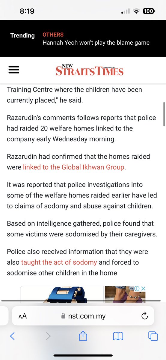 GISB is an embarrassment to Islam. Using islamic values to cover up your sins but yet sodomising the kids in THEIR own welfare homes and not giving them school education. You think youre keeping your illegal offsprings as sexual hostages ah? GERAM