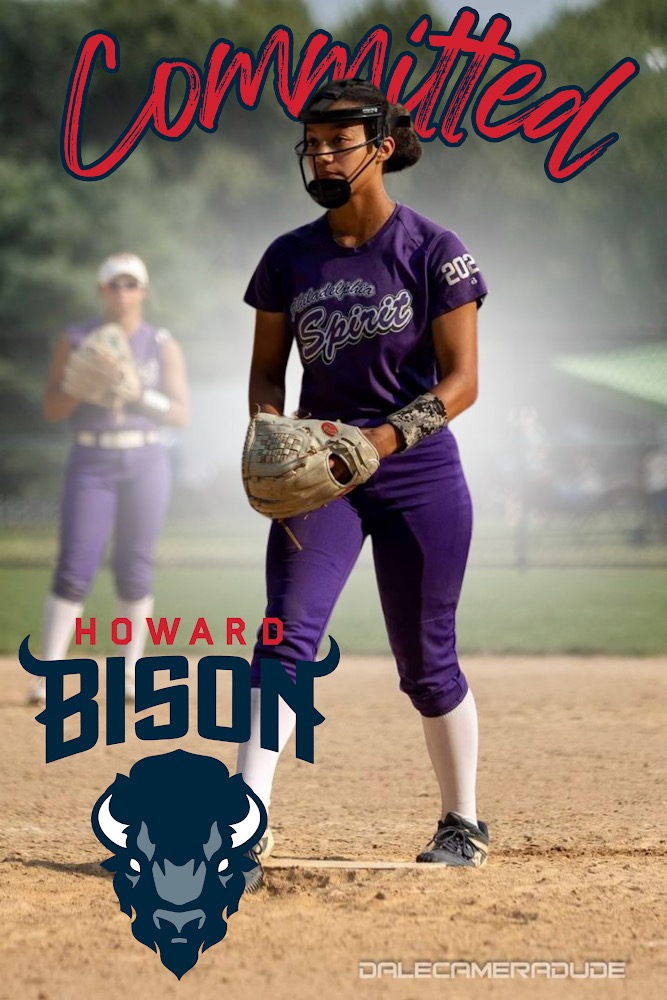 KylaGarrison26's tweet photo. I am very excited to announce that I committed to Howard University. I want to thank God because this wouldn't be possible without Him. I also want to thank my parents for always supporting me, from driving me to practice or getting hit by balls, they were always there. Thank you to my grandparents for always coming to my games. Thank you to all my past and present coaches for teaching me about the game, and thank you to my pitching coach Jen at @BlackCatFP for helping me to become a better pitcher . I want to thank Coach Tyson @ToriTyson and Howard University @HUBisonSoftball for giving me this amazing opportunity! Go Bisons!!!

@BlackCatFP 
@Relentlessath