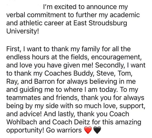 ‼️‼️<a href="/ESUSoftball/">Jaime Wohlbach</a> <a href="/CoachJDeitz/">Jason Deitz</a>