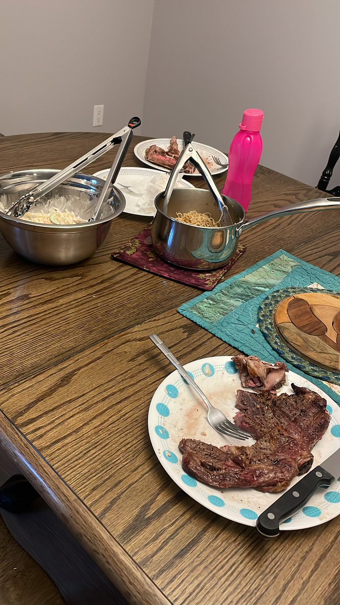 Rain days and rib-eyes. #halfway #harvest24