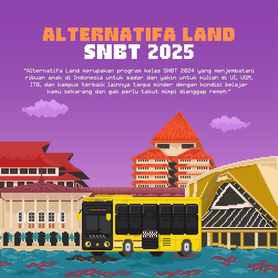 dreamalyaaa's tweet photo. About Alternatifa
Perjalanan Kampus Ganesha
@AlternatifaP
#snbt2025 #snbt #alternatifa #studytwt #merangkaimimpibesar #mimpikitaberharga https://t.co/ev1fgsfehI