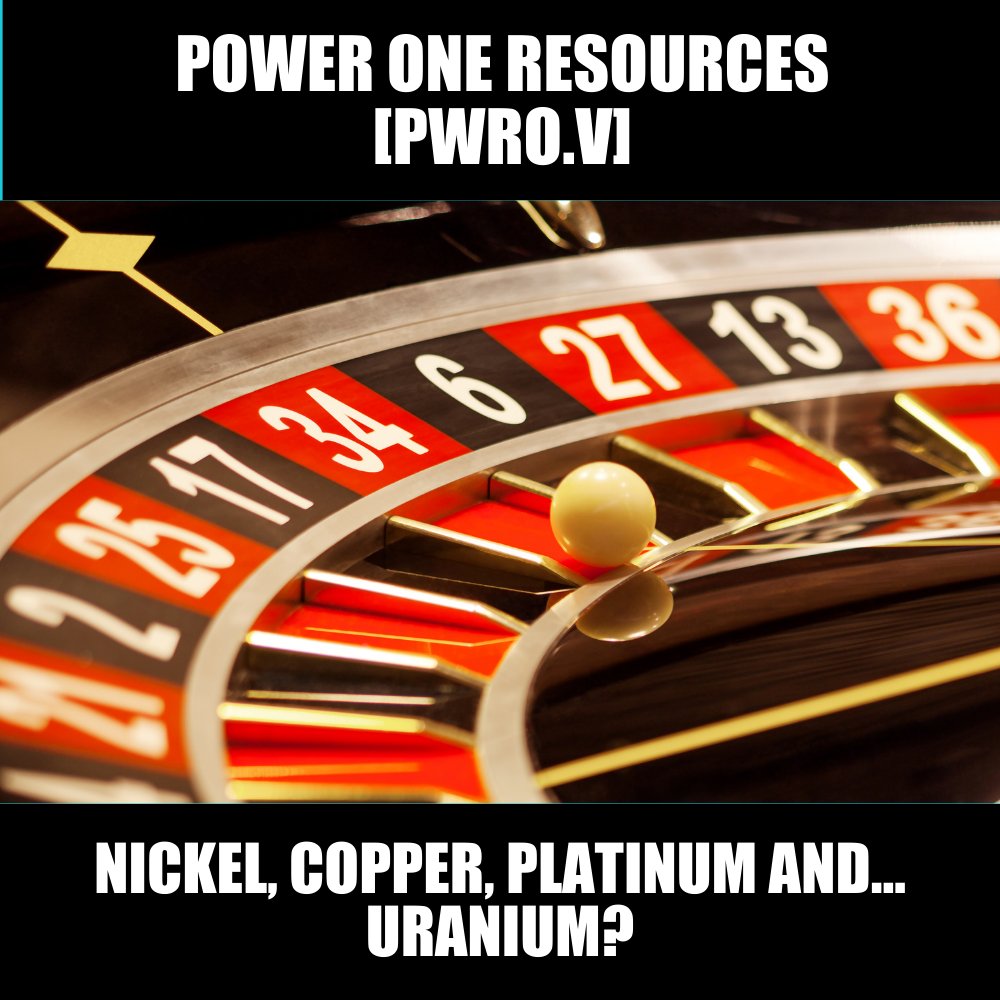 ChrisParry's tweet photo. When a mining explorer looks for nickel, copper &amp; platinum, and finds all three next to AN ENTIRELY DIFFERENT GEO SETTING FEATURING URANIUM, that's got to be a bit special.
Power One Resources $PWRO has the yahtzee, bets all over the table, LFG.
Click ⤵️⛏️
https://t.co/noaK2FOSTg https://t.co/DHQ9pJTg7p