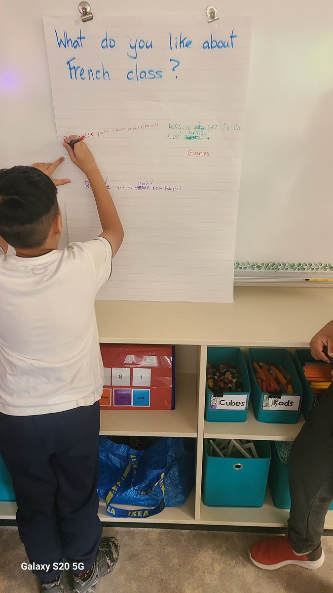 mme_ognibene's tweet photo. I love spending time at the beginning of the year getting to know students and creating a community classroom where we all feel safe to take risks in French class.
#5C #corefrench @motclasspodcast #fls #fsl https://t.co/gp75kavt1J