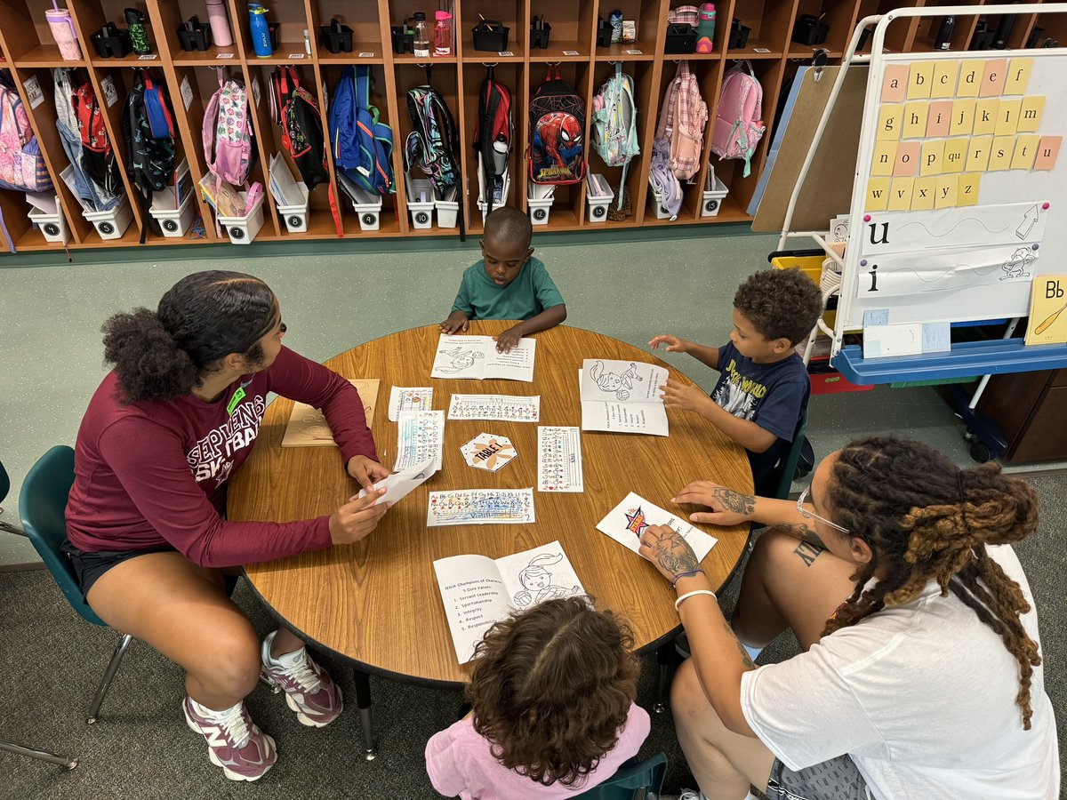 brooke peters (@brooketpeters) on Twitter photo Thanks to the <a href="/Stephens_BB/">Stephens College Basketball</a> for coming to Kindergarten today at AHL! They spent time getting to know my students and brought a book for them to read & color! Y’all made their week! <a href="/AndreBell111/">Andre Bell</a> #TrustyHuskey Thanks to the <a href="/Stephens_BB/">Stephens College Basketball</a> for coming to Kindergarten today at AHL! They spent time getting to know my students and brought a book for them to read & color! Y’all made their week! <a href="/AndreBell111/">Andre Bell</a> #TrustyHuskey