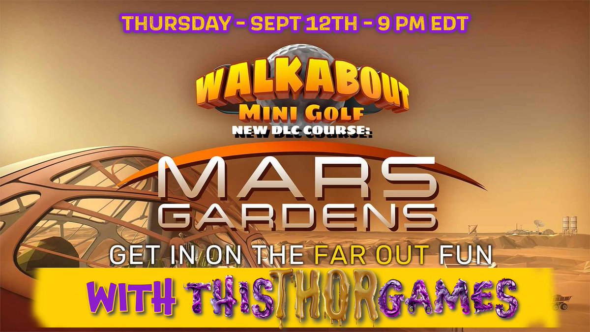ThisThorGames's tweet photo. Let's goooo, about 15 minutes to @WalkaboutMG new course! Let's see what these crazy @Mighty_Coconut 's did this time! https://t.co/DJ8AuTJdCQ