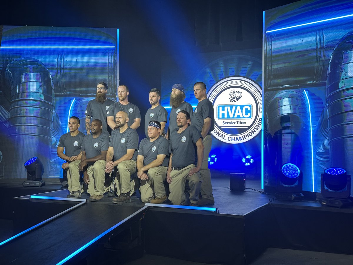 ServiceTitan's tweet image. These technicians are putting their knowledge and skills to the test! Witness the ultimate display of HVAC excellence at the ServiceTitan @HvacNationals.  Follow us for more and check out our live blog for updates. servicetitan.info/3AXtUQy
#ServiceTitan #HVAC #ETCS