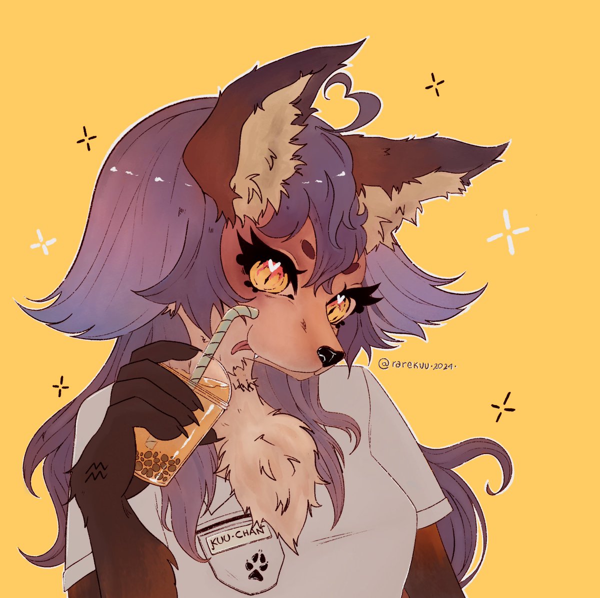 Today I woke up and I choose to draw kuuchan as a fox 🦊 
First time drawing like that (my posture rn: 🦐)
I will reopen my commissions soon…Any suggestions on what to draw?
🖤RT and likes are appreciated!🖤
.
.

#procreate #art