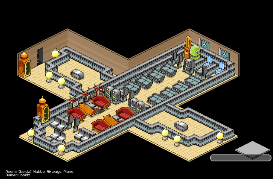 Boldz128341's tweet photo. @HabboOrigins  Time to enter the airport to jet off in the plane to the local Habbo resort ☀️ https://t.co/7IlprOcR3O