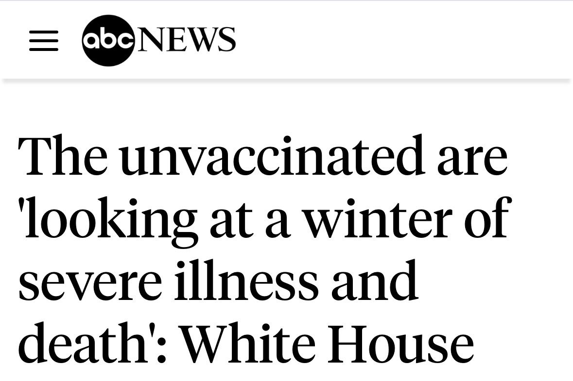 To all my followers that are unvaccinated, are you ok?