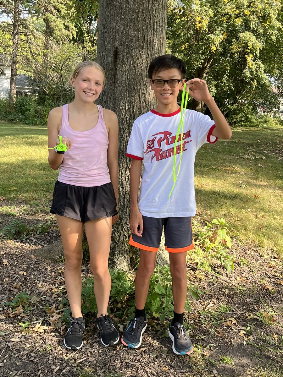 ljhscctf's tweet photo. Congratulations to Maddie and Alex who earning the green shoelace for their performance against Jefferson and Fischer yesterday. #besomebody #Elevate203 #lancerpride 💚 @LJHSLancers https://t.co/9oGhTdbmBJ