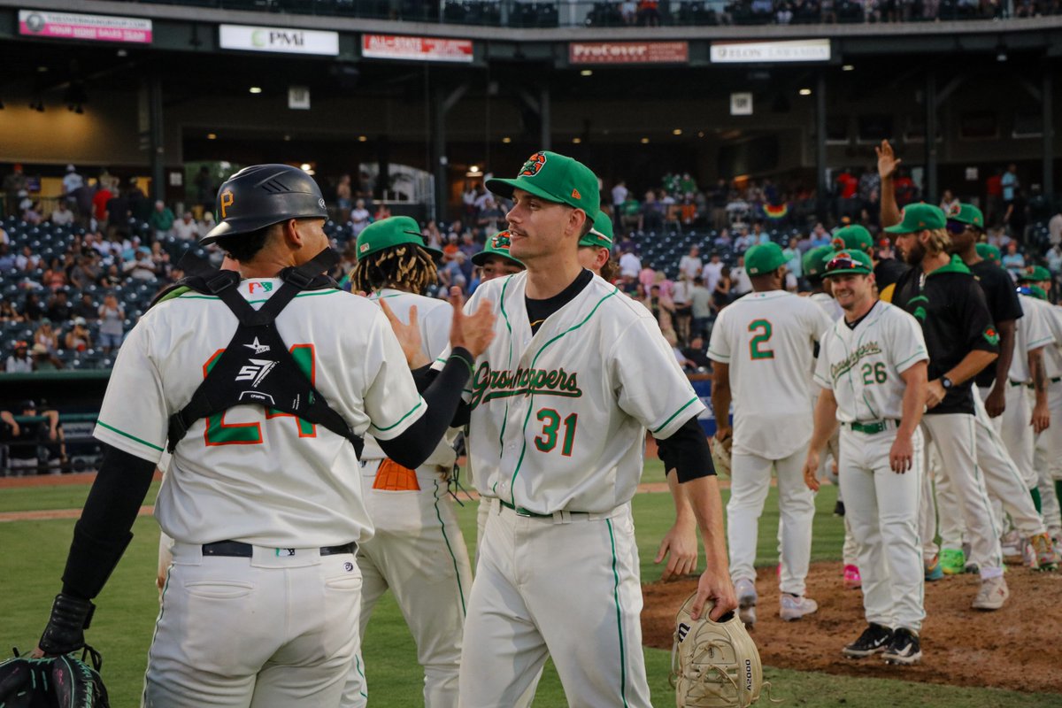 Hoppers stay alive😤 Get $5 tickets to 𝗚𝗮𝗺𝗲 𝟯 of the 2024 SAL Division Playoffs tomorrow 𝗙𝗿𝗶𝗱𝗮𝘆, 𝗦𝗲𝗽𝘁𝗲𝗺𝗯𝗲𝗿 𝟭𝟯 at 6:30 PM!

🎟️ ow.ly/k14950TmvAy