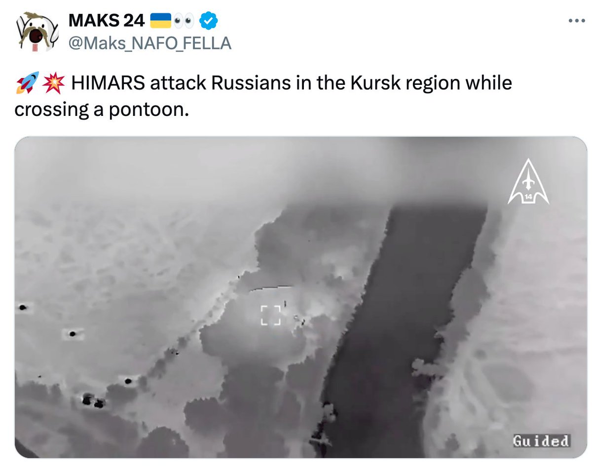 edfranks's tweet image. The yellow box in left pic shows zone south of the Seym &amp;amp; W of the currently Ukraine-occupied Kursk region that'll likely become entirely Ukraine occupied soon. Russians just tried to pontoon into this zone &amp;amp; take Ukraine-zone by surprise but were, it seems, thwarted by HIMARS!