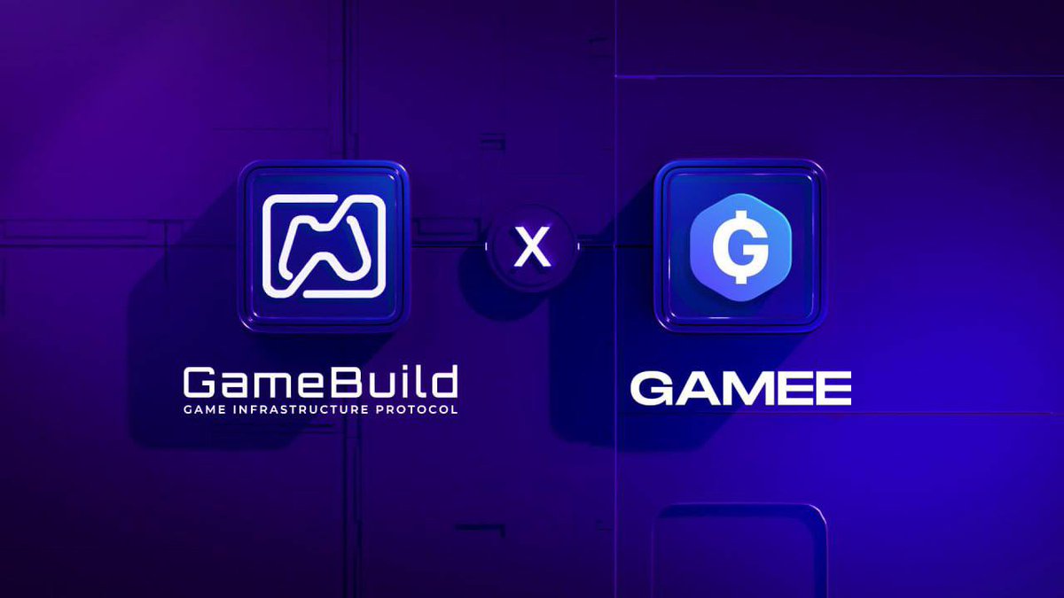 GameBuild_'s tweet image. Thrilled to reveal our latest collaboration between @GameBuild_ and @GAMEEToken! 

We&apos;re joining forces on the GAME SDK to foster ecosystem growth, providing users and developers with cutting-edge solutions and smarter choices. Exciting times ahead! #GameBuild #GAMEE #Growth