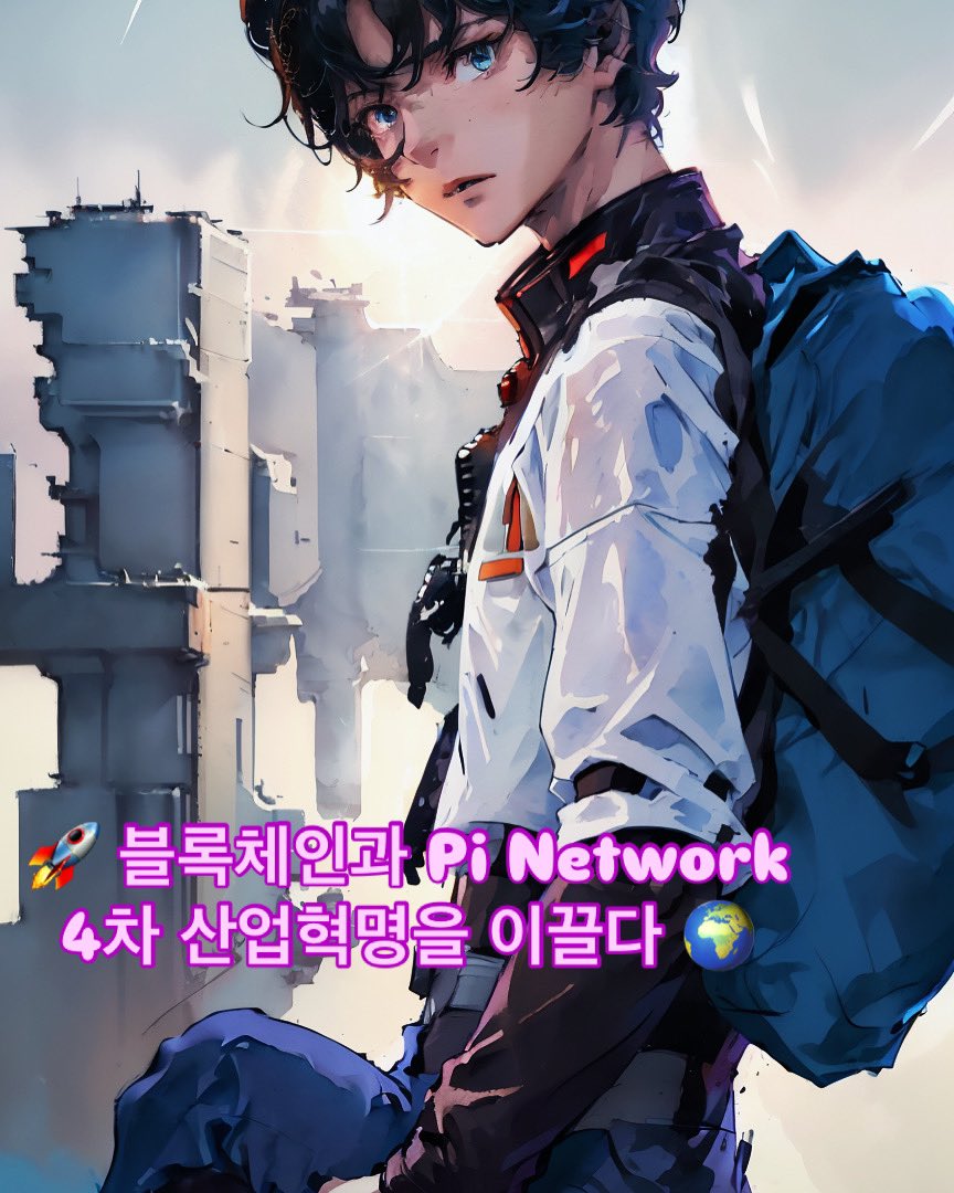p2man__'s tweet photo. 블록체인 기술은 투명성,보안,효율성으로 4차 산업혁명의 핵심 동력임. PiNetwork는 누구나 휴대폰으로 암호화폐를 채굴할 수 있게 하여 포용성과 탈중앙화를 실현하며 사회·경제적 변화를 이끌고 있습니다.🌐블록체인의 밝은 미래와 Pi의 무한한 가능성, 기대하세요!  #PiNetwork #파이맨 #블록체인 https://t.co/tvVjxa7I9G