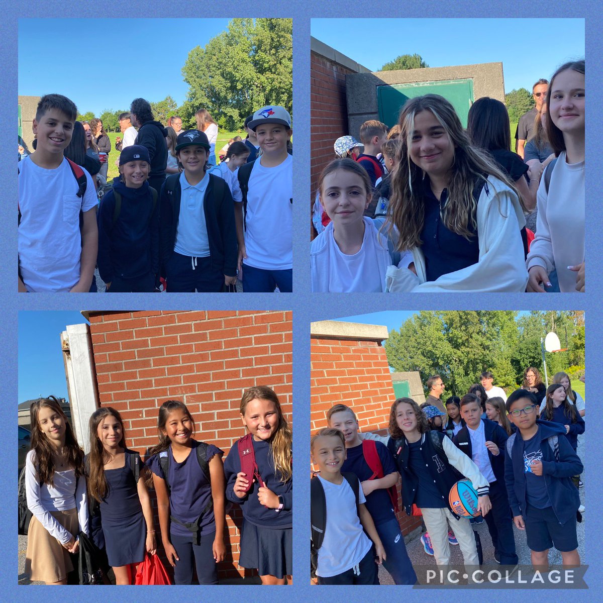 Happy to be back at school! Excited to see friends, make new friends and learn new things at OLA!