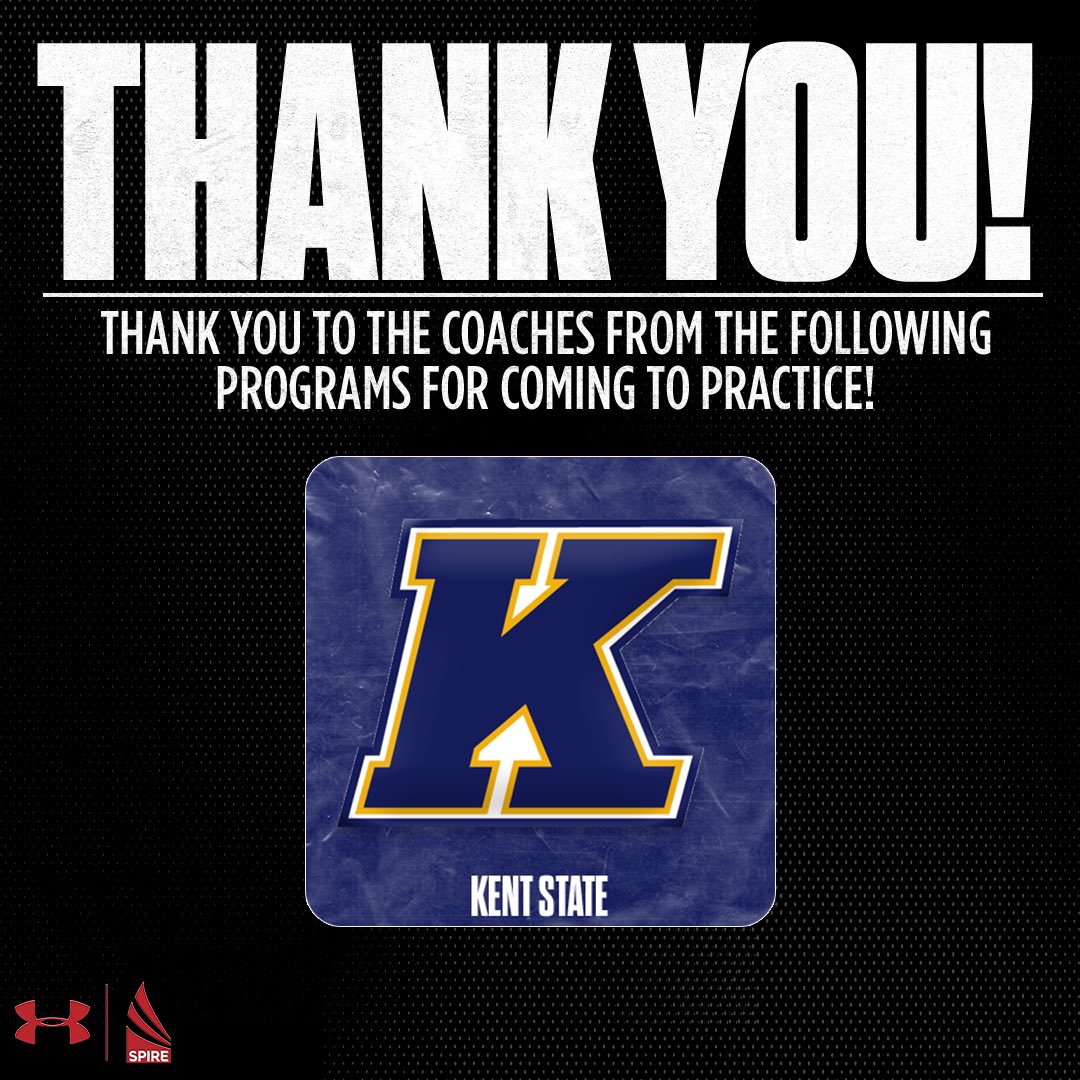Special thanks to <a href="/KentStMBB/">Kent State Men's Basketball</a> for coming out to see us today!