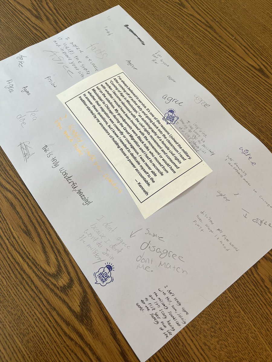 Christina Horstmann (@mrshorstmannwp) on Twitter photo Laying the foundation for productive discourse in civics with some silent conversations about citizens’ connections to the government. Getting ready for Issues to Action!! <a href="/MikvaChallenge/">Mikva Challenge</a> Laying the foundation for productive discourse in civics with some silent conversations about citizens’ connections to the government. Getting ready for Issues to Action!! <a href="/MikvaChallenge/">Mikva Challenge</a>