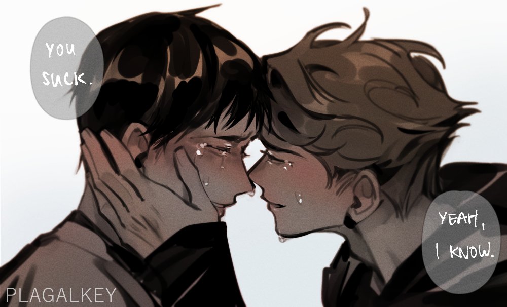 plagalkey's tweet image. sorry it took us so long
#oikage #haikyuu