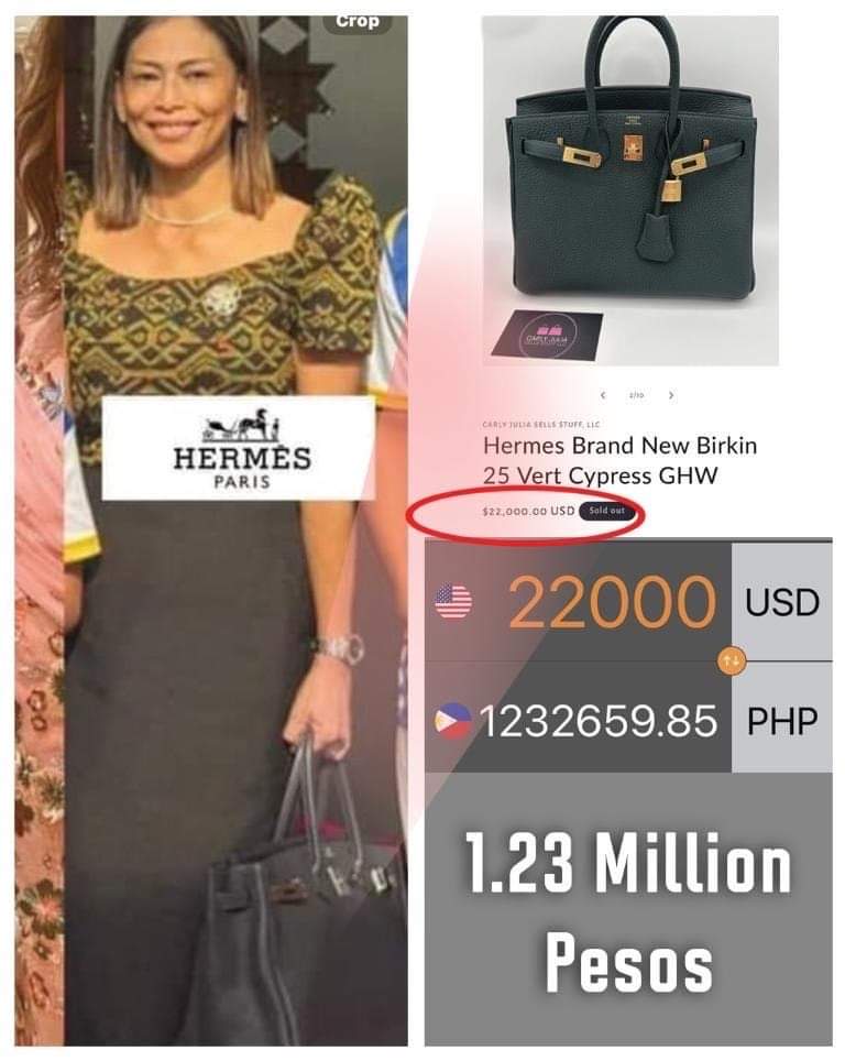 ■ LOOK: Teacher Quimbo flexes her wealth and lifestyle. Deserve naman niya ang gumasto ng designer clothes, ang hirap kaya ng trabaho niyang mag-scrutinize ng budget. 🥰🤩

Sino naman kaya ang nag-i-scrutinize sa mga natatanggap niyang pera mula sa taxpayers? Mukang normal lang