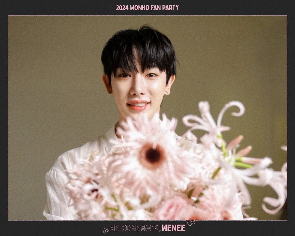 official__wonho's tweet photo. [⏰]
𝟮𝟬𝟮𝟰 𝗪𝗢𝗡𝗛𝗢 𝗙𝗔𝗡 𝗣𝗔𝗥𝗧𝗬 「𝗪𝗘𝗟𝗖𝗢𝗠𝗘 𝗕𝗔𝗖𝗞, 𝗪𝗘𝗡𝗘𝗘」
24.09.13
위니 만나기까지 1일 남았습니다.

🎉 2024.09.14 (SAT) 14:00
🎉 2024.09.14 (SAT) 18:00 (+Live Streaming)

📍ECC SAMSUNG HALL

#원호 #WONHO #2024_WONHO_FANPARTY
#WELCOMEBACK_WENEE https://t.co/t3OrESg2aU