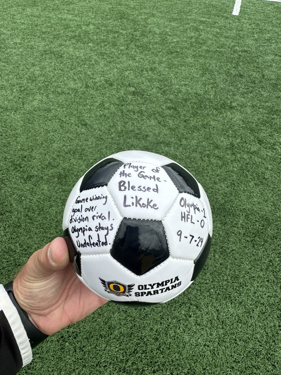 Spartan Soccer (@spartan_soccer) on Twitter photo Congrats to Blessed Likoke on being named @secvboyssoccer Division IV Player of the Week!!! Well earned by our senior captain! ⚽️🟢🟡
<a href="/GreeceOlympia/">Olympia Spartans</a> <a href="/GreeceCentral/">Greece Central</a> <a href="/OLYSpartansNews/">Olympia Spartans Morning News</a> <a href="/Oly_Athletics/">Greece Olympia Athletics</a> Congrats to Blessed Likoke on being named @secvboyssoccer Division IV Player of the Week!!! Well earned by our senior captain! ⚽️🟢🟡
<a href="/GreeceOlympia/">Olympia Spartans</a> <a href="/GreeceCentral/">Greece Central</a> <a href="/OLYSpartansNews/">Olympia Spartans Morning News</a> <a href="/Oly_Athletics/">Greece Olympia Athletics</a>