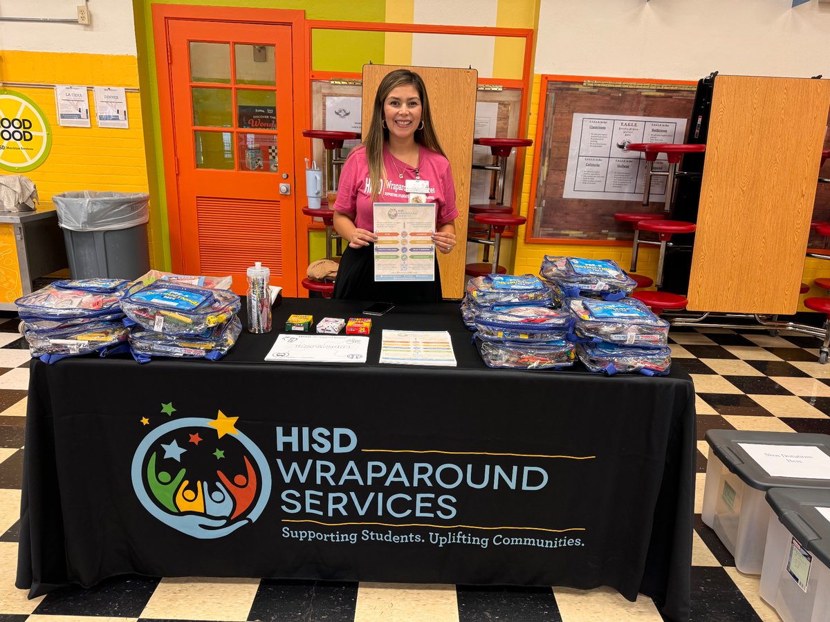 Open House <a href="/HelmsDLSchool/">Helms Elementary</a> was so much fun! @HISD_Wraparound