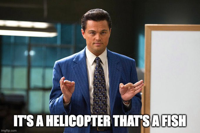 FishCopterCTO's tweet photo. Fish Copter. Don’t over think it $FC https://t.co/14LYVlojeb