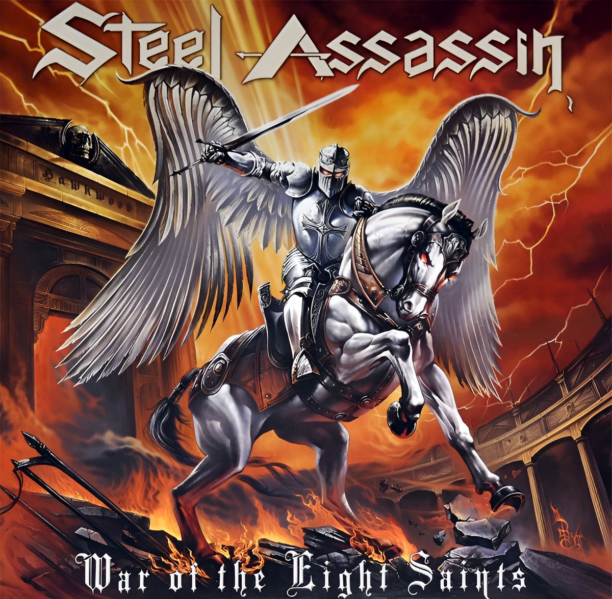 ThisDayInMETAL's tweet photo. Sept 12th 2007 #SteelAssassin released their debut album “War of the Eight Saints” #Hawkwood #Metalfire #BloodlustQuest #HeavyMetal
Did you know…
The song “The Executioner" was on Metal Massacre VI (Metal Blade, 1985). https://t.co/uyfoIAHGTi