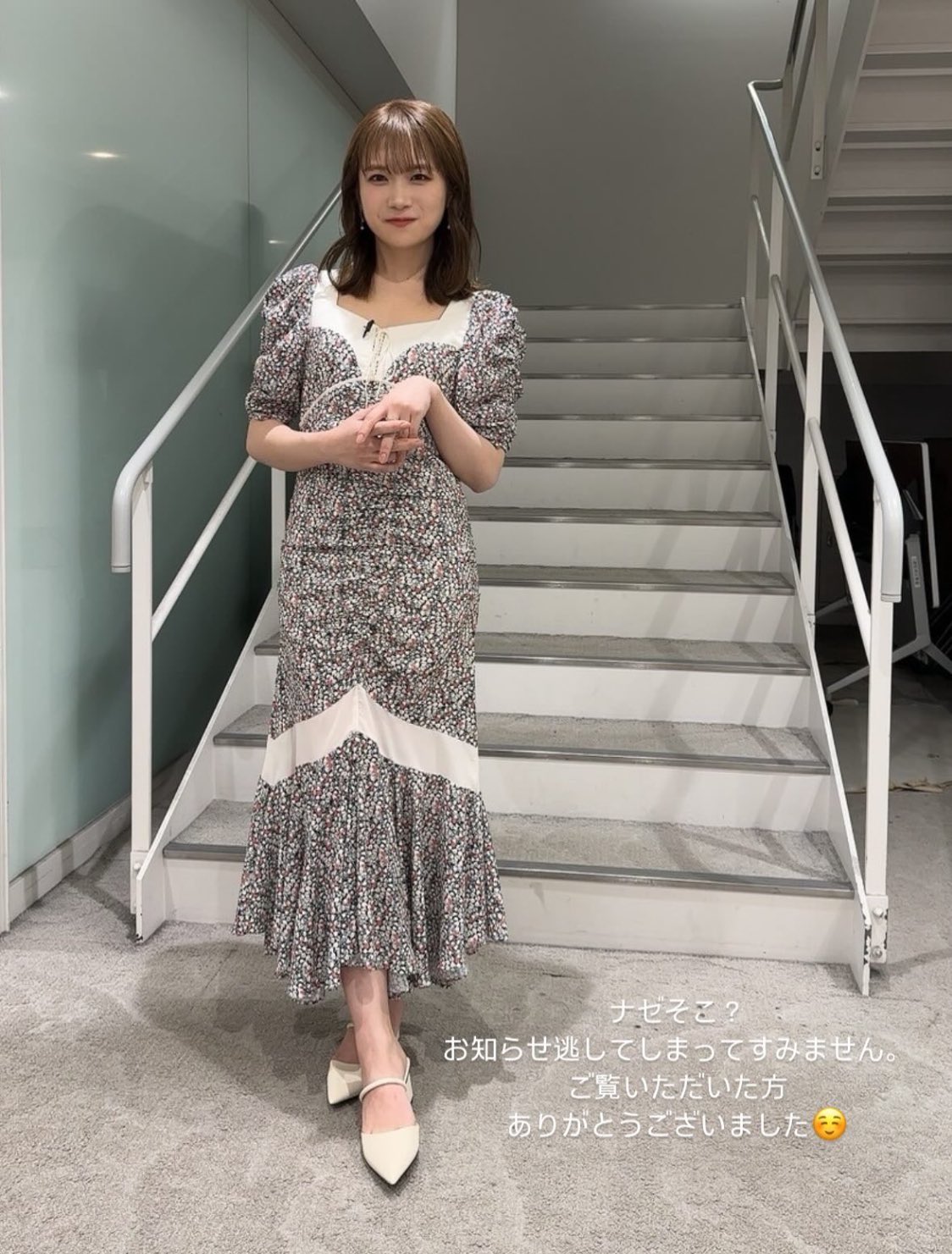 フォクシーパールシフォンワンピース40 FOXEY】シフォンワンピース フォクシーパールシフォンワンピース40