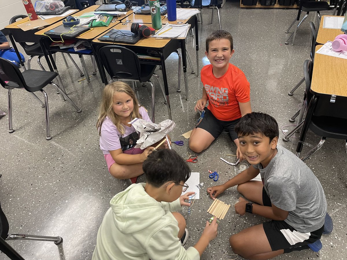 amydocherty44's tweet image. Having trouble going to sleep! I keep wondering which eggs will survive the egg drop tomorrow! Collaboration, communication,  and design at work! Third Grade is so much fun! @wolvestweet