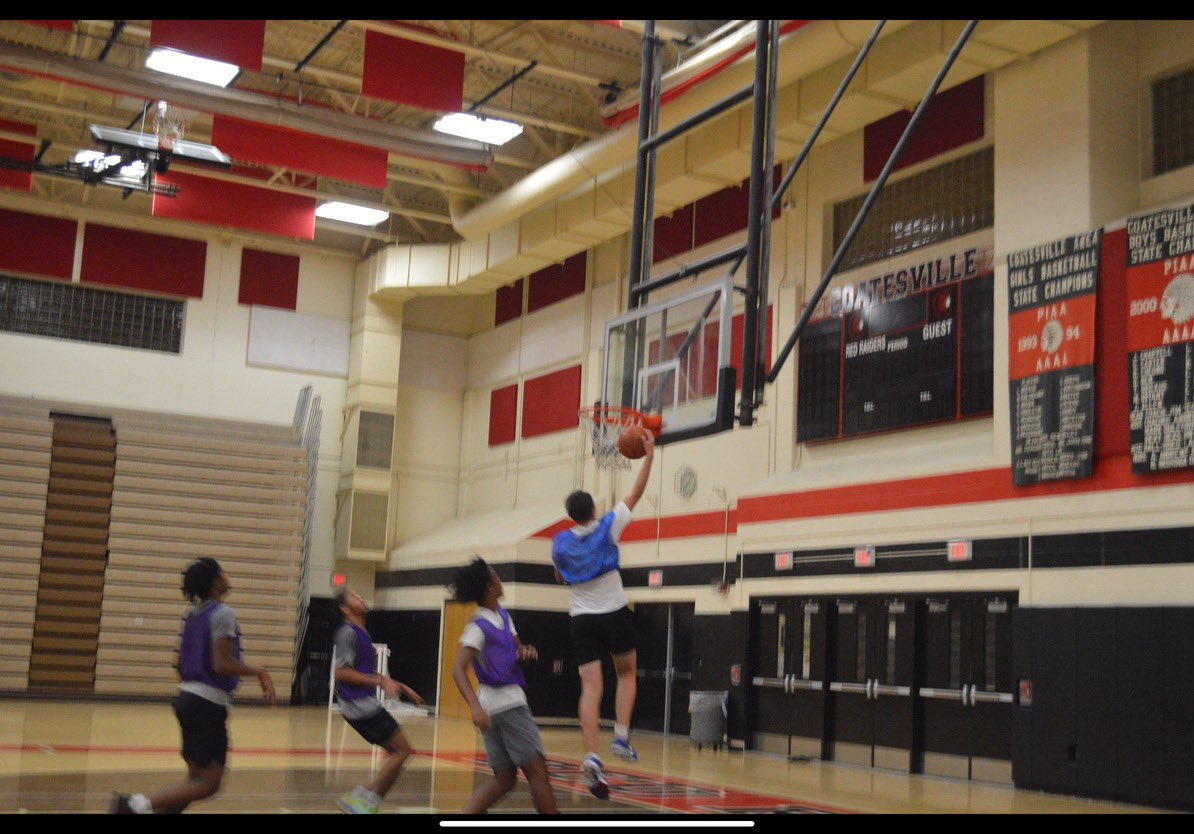 Good Work at Open Gym tonight.  

We appreciate to St. Joe’s University for coming to check us out.
