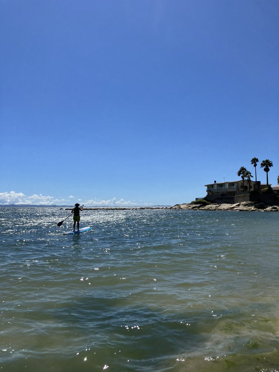 staminadaddy83's tweet image. 🏝️まだまだ夏ｨ🏝️
#多々良浜橋の下 
#sup 
#standuppaddleboard
