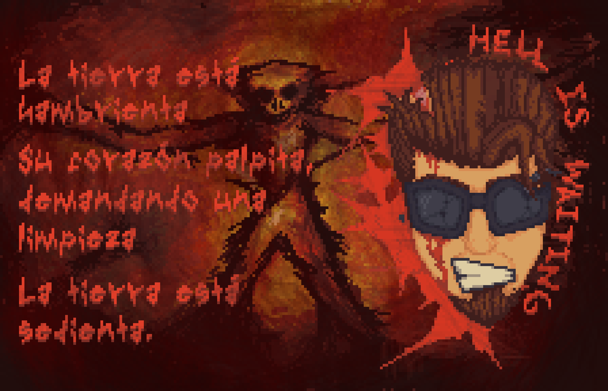 SSoapy042's tweet photo. I regret nothing.

#Postal #aseprite #pixelart https://t.co/e2EqOoo8iT