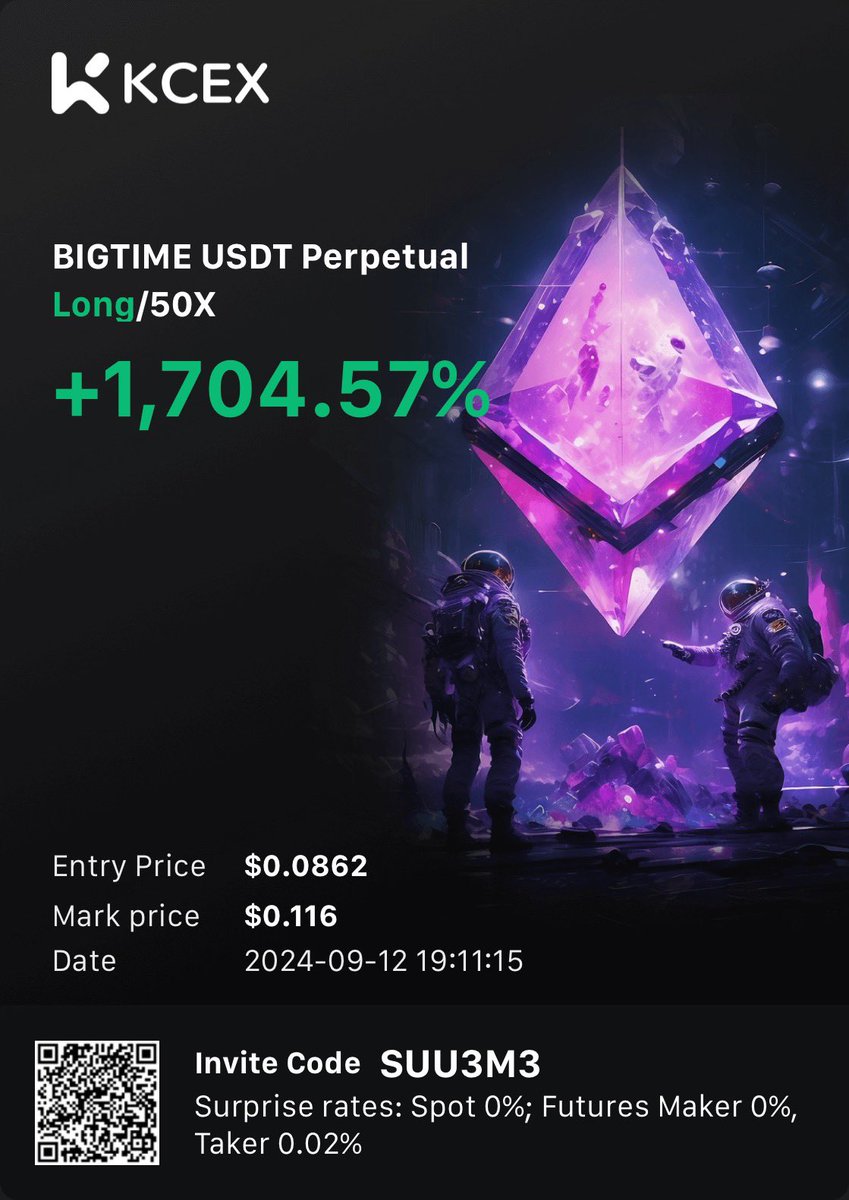 I called $BigTime two weeks ago. I hope y’all got in and took profits . #Trading #Crypto #BigTime