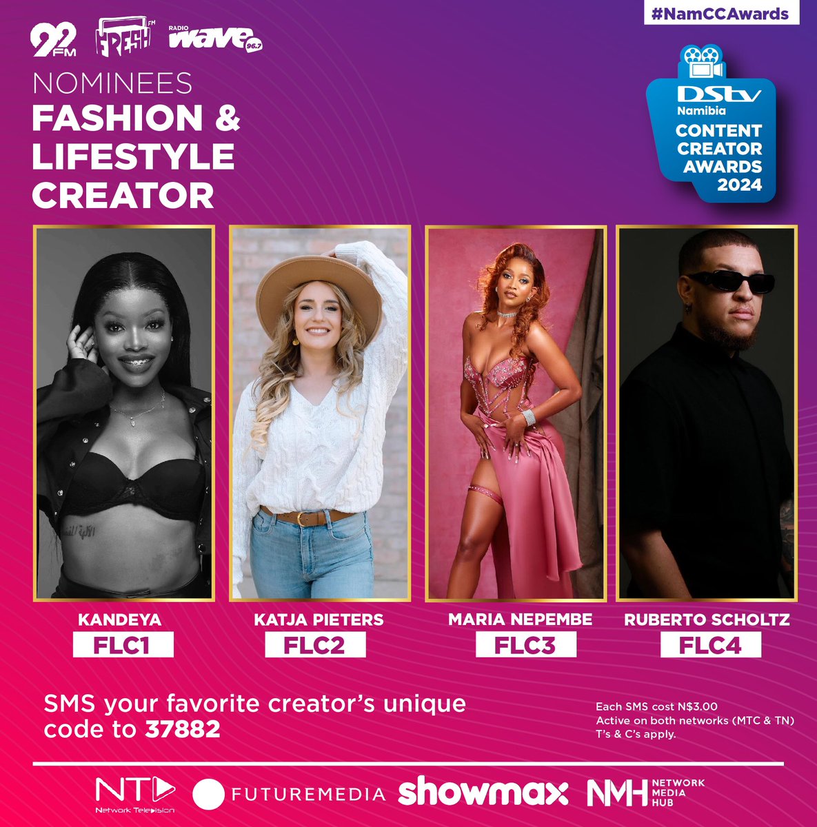 Fits on fits! Meet the nominees for the <a href="/99fmUrbanSounds/">99FM</a> <a href="/FreshFmNam/">FreshFmNam</a> <a href="/RadiowaveFM/">Radiowave Tweets</a> Fashion &amp; Lifestyle Creator Award 🏆 #NamCCA2024