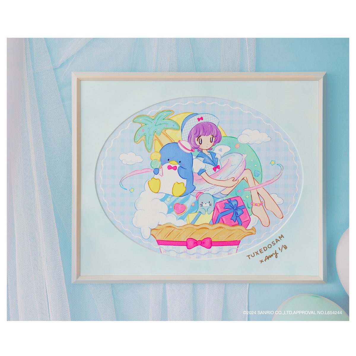 「おはようございますFANCY SANRIO CHARACTERS Vol.9本日」|ア〜ミ〜／𝗔𝗔𝗠𝗬のイラスト