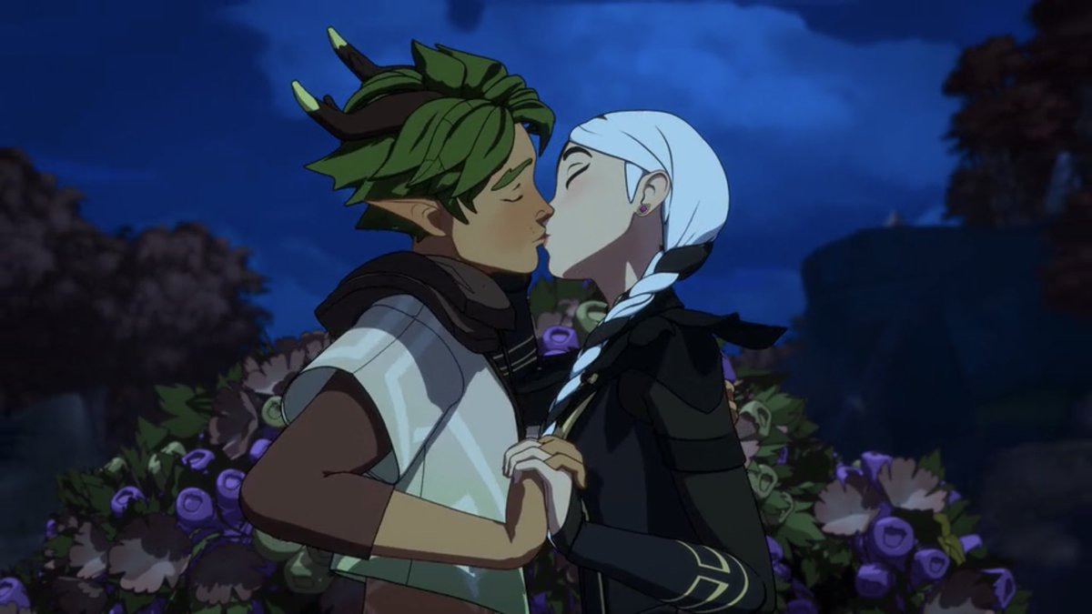 SpellboundRoZe's tweet photo. Rayllum and Clauderry in S7.
#TheDragonPrince #GiveUsTheSaga #ContinueTheSaga #ContinueTheDragonPrince #TDP #TDPTwitter #tdprayla #tdpcallum #tdprayllum #Clauderry #Claudia #Terry https://t.co/RvnuZXVDfJ