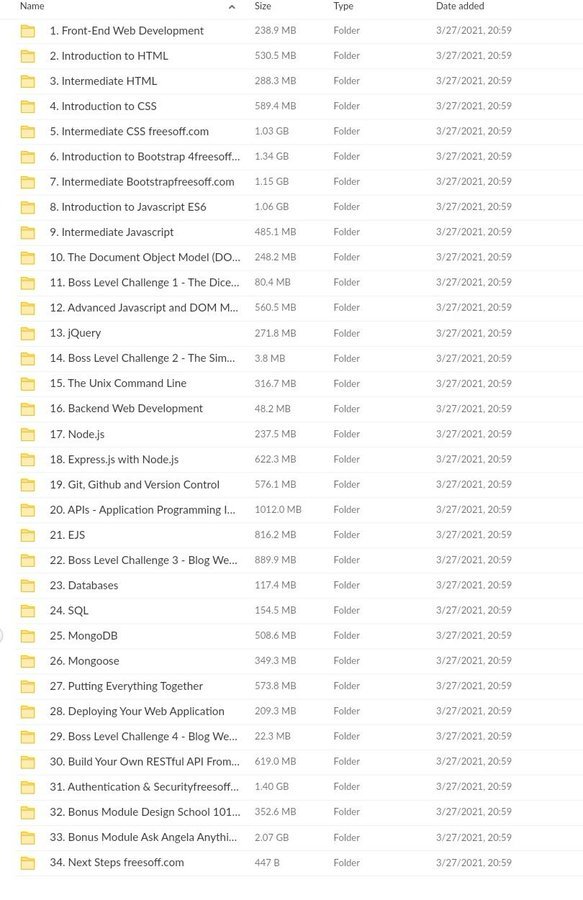 Full stack web development courses for free:

💻 HTML
💅 CSS
🚀 JavaScript
⚛️ React
💡 jQuery
🐙 Git &amp; GitHub
🌐 APIs
⚙️ Node.js
📊 SQL
➕..and more!

To get it, just:

1. Like &amp; repost
2. Reply "🔥"
3. Follow me (so that I can DM)