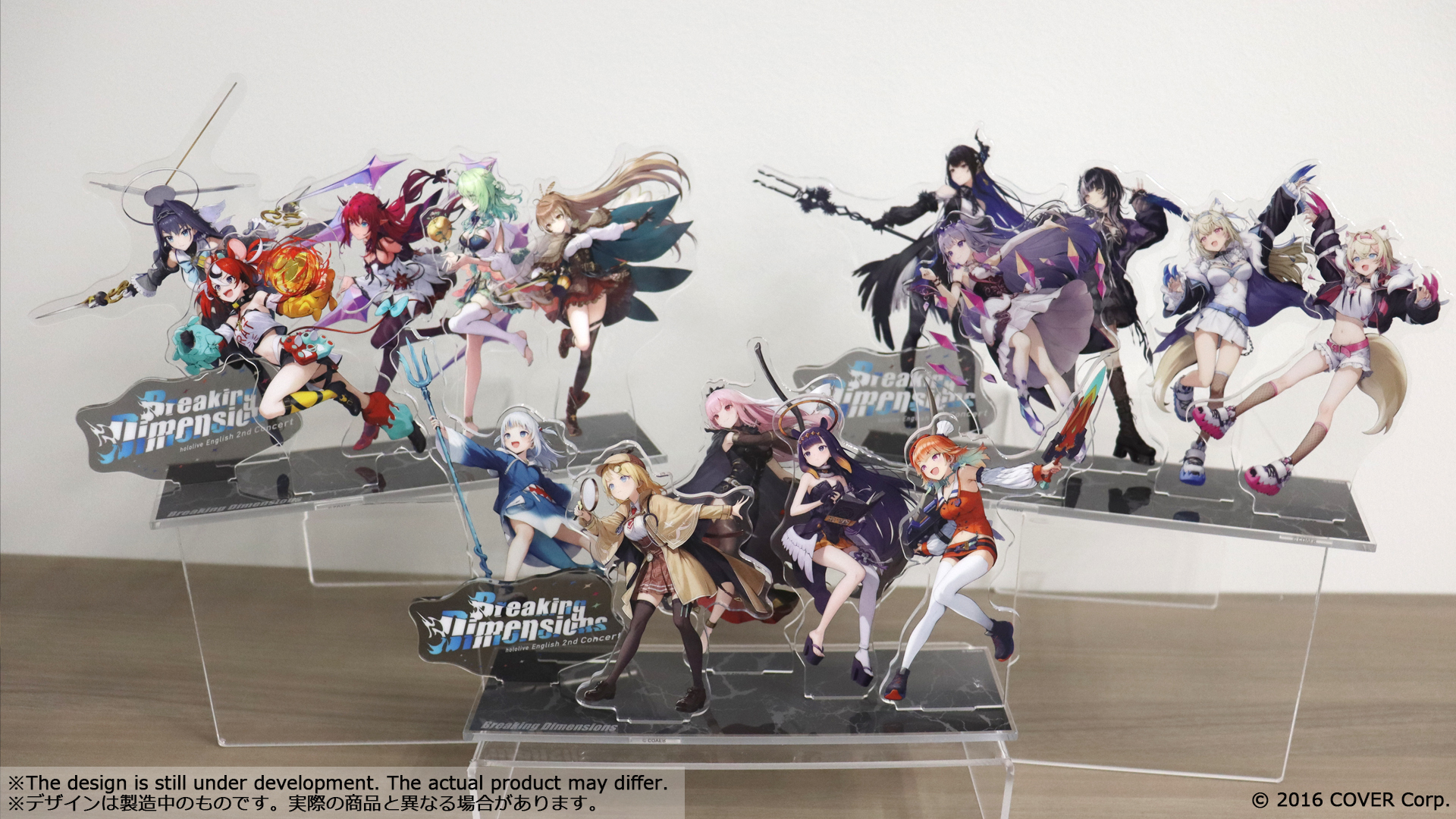 hololive English 2nd Concert キーチェン　アクリル Breaking Dimensions- holoEN 2nd Concert – ohmonah