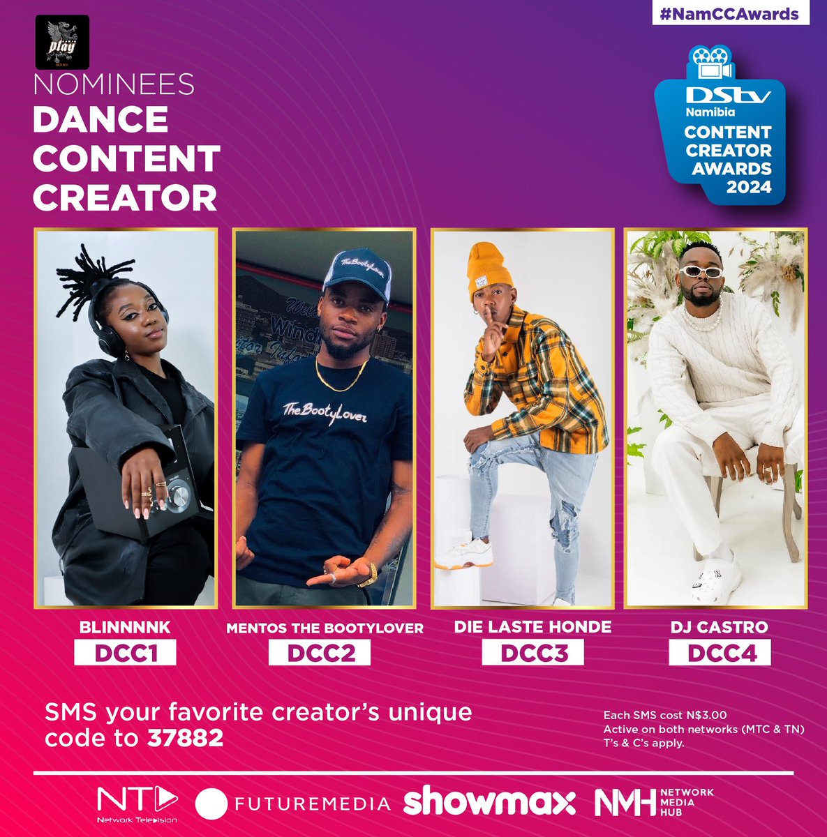 Moves on moves! Meet the nominees for the PowerPlay Dance Content Creator Award 🏆 #NamCCA2024