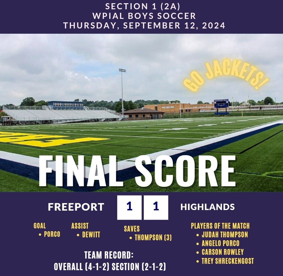 Freeport Boys Soccer tweet media