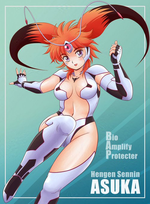 Hengen Sennin ASUKA
(1988 Manga by Yoshihiro Kuroiwa)
Asuka Honnoji Fanart
Illustration by Tamanegiinyo 