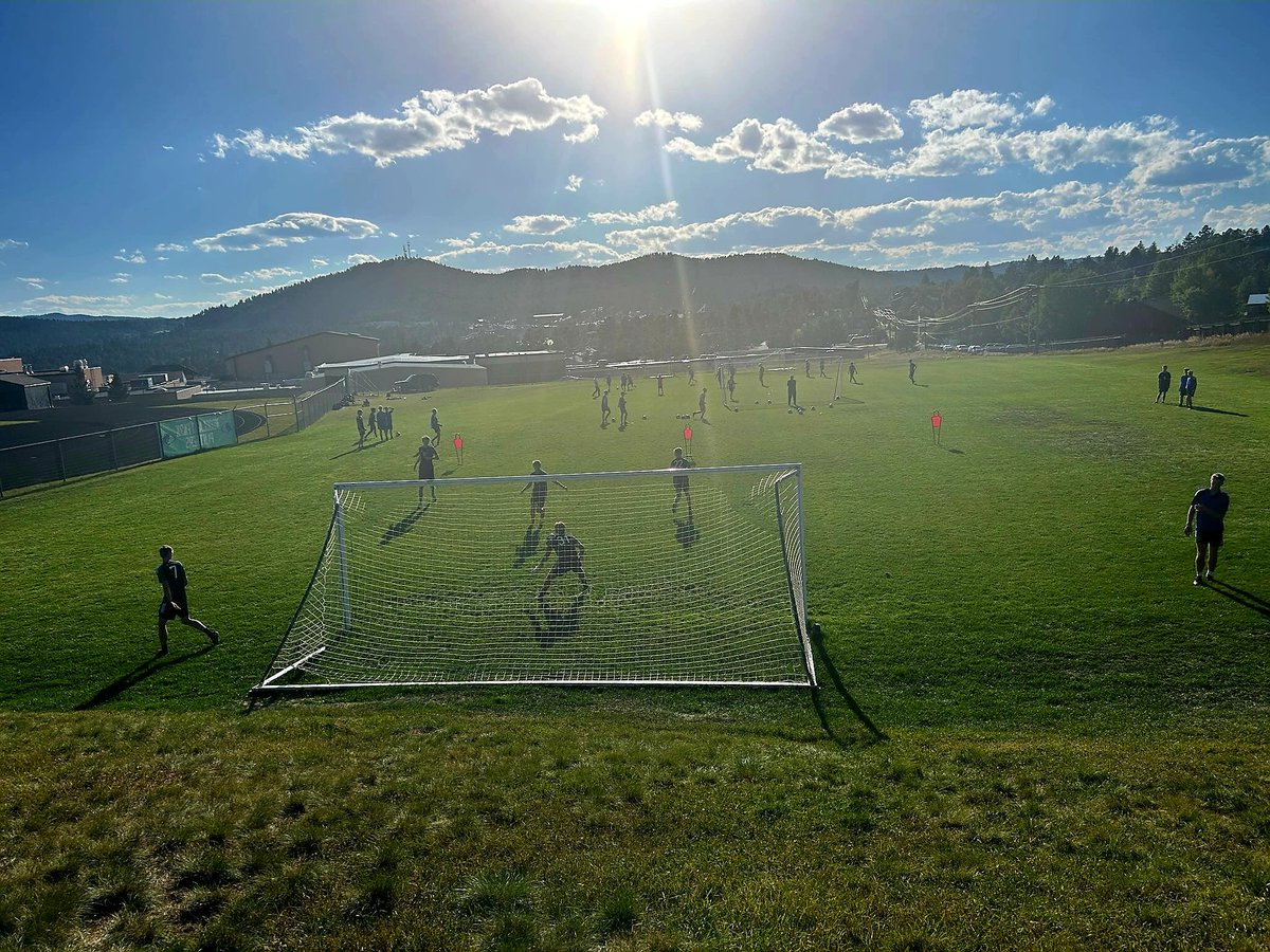 Was a beautiful day at practice. The setting and views make any day a good day.