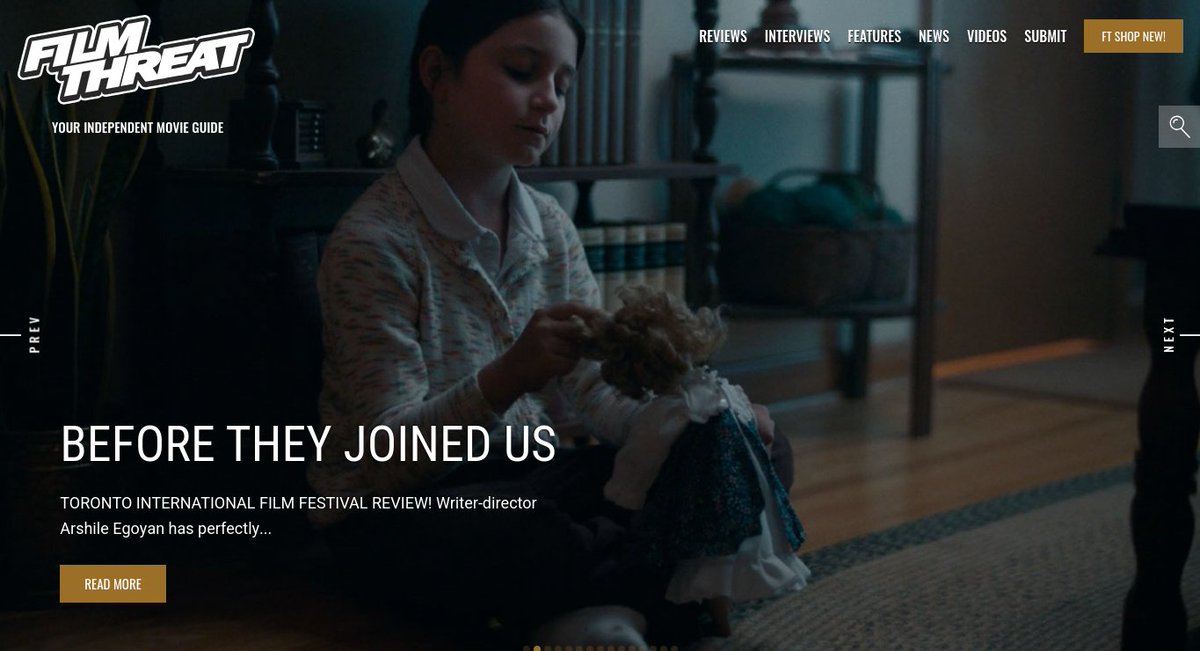 FilmThreat's tweet image. "…civil war broke out in Lebanon, and their parents found a way to get the children out." Bradley Gibson reviews the @TIFF_NET short Before They Joined Us.
filmthreat.com/reviews/before… #TIFF #FilmThreatTIFF #TIFF2024