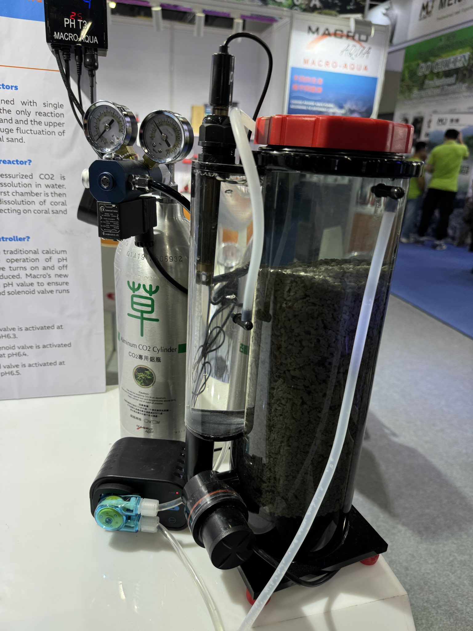 SNM リーフプロダクト フィルター&カルシウムリアクター リーフ 外部フィルター取付用 カルシウムリアクターパーツ