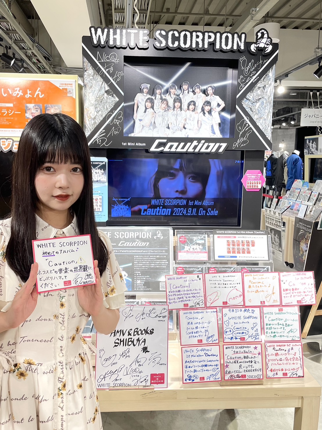 ホワイトスコーピオン　ミニアルバム　未開封８枚 ホワイトスコーピオン ミニアルバム 未開封8枚 WHITE SCORPION 1st